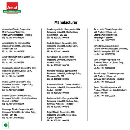 Amul Taaza Milk Pouch 1 ltr