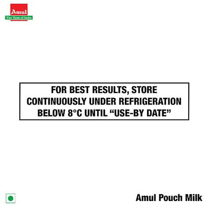 Amul Taaza Milk Pouch 1 ltr
