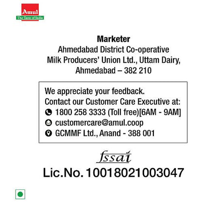 Amul Taaza Milk Pouch 1 ltr