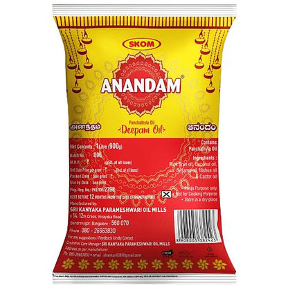 Anandam Pooja Oil Pouch 850 g