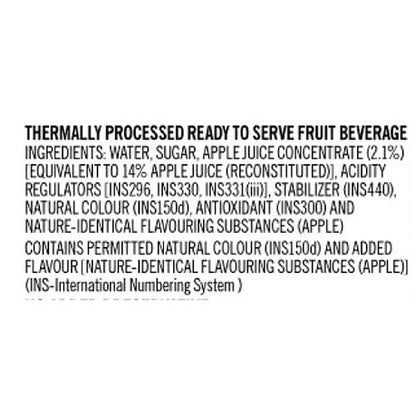 Appy Fizz Apple Juice Drink Tetrapak 10x125 ml