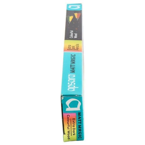 Apsara Extra Dark Mat Magic Pencil pack of 10