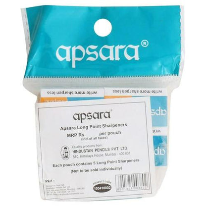 Apsara Long Point Sharpner pack of 5