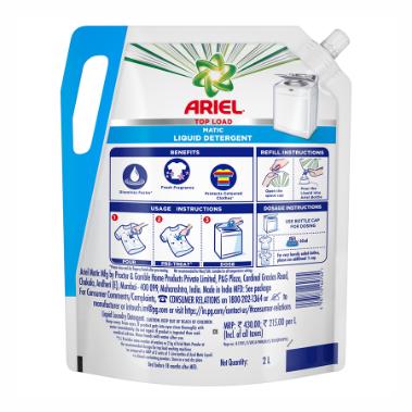 Ariel Matic Top Load Liquid Detergent 2 ltr