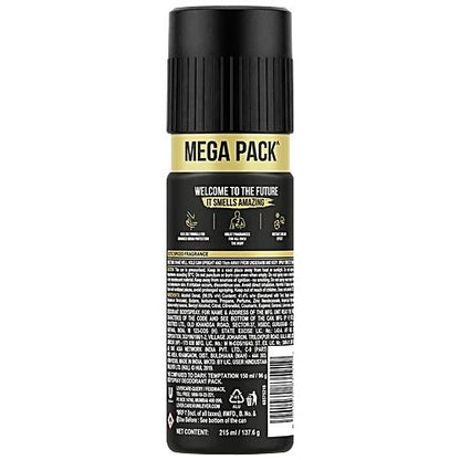 Axe Gold Temptation Deodorant Bodyspray For Men 215 ml
