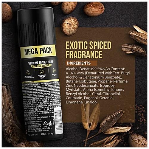 Axe Gold Temptation Deodorant Bodyspray For Men 215 ml