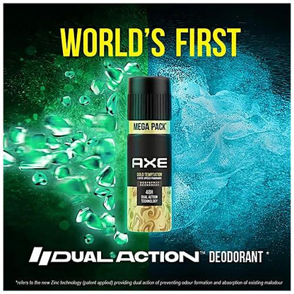 Axe Gold Temptation Deodorant Bodyspray For Men 215 ml