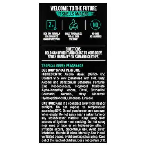 Axe Mysterious Body Perfume 200 ml