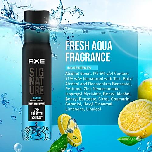 Axe Signature Champion Long Lasting No Gas Body Deodorant For Men 200 ml