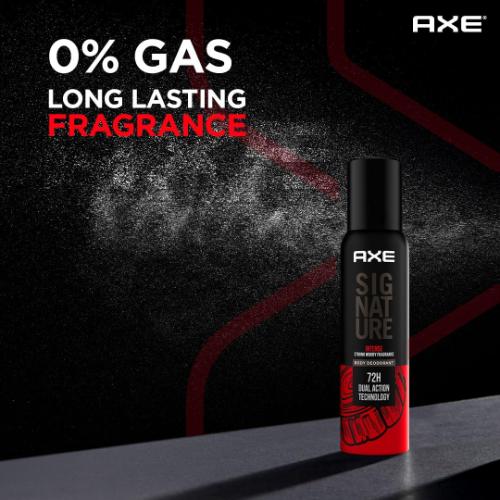 Axe Signature Intense Long Lasting No Gas Body Deodorant For Men 154 ml