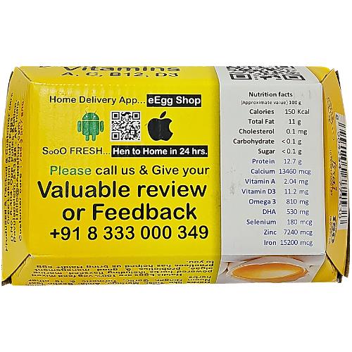 Ayur Organic Plus Eggs pack of 6