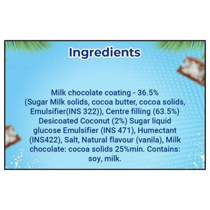 Bounty Chocolate 57 gm