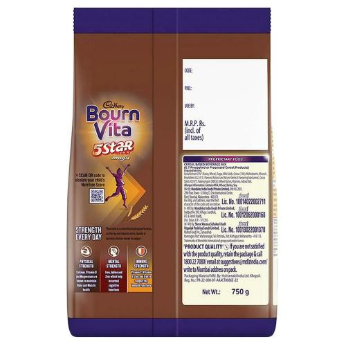 Bournvita Five Star Magic Pouch 750 g