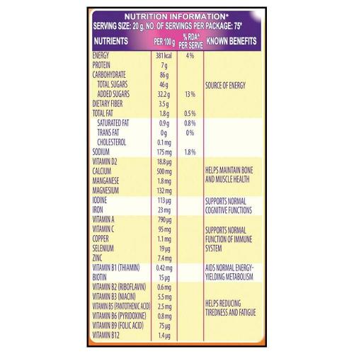 Bournvita Pro Chocolate Drink Jar 200 gm