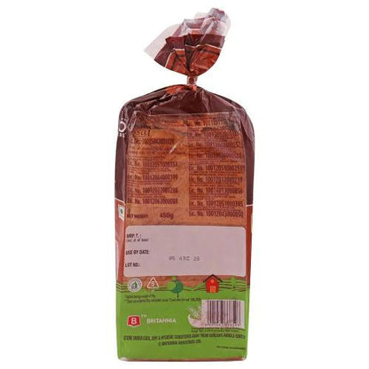 Britannia 100% Whole Wheat Bread 450 g
