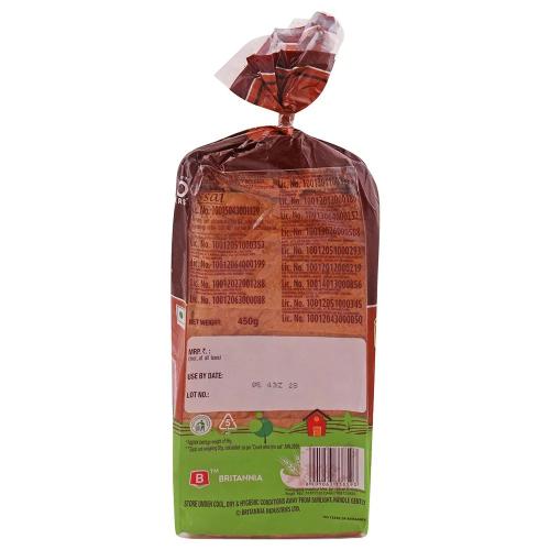 Britannia 100% Whole Wheat Bread 450 g