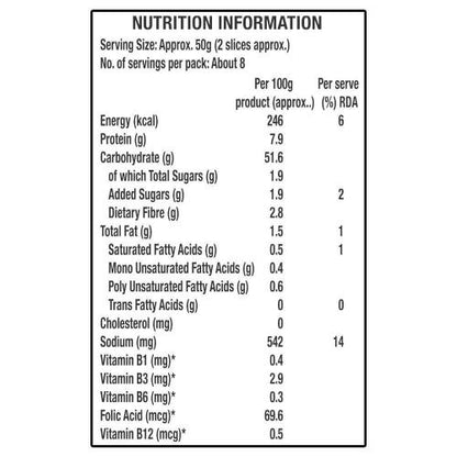 Britannia Brown Bread 400 gm