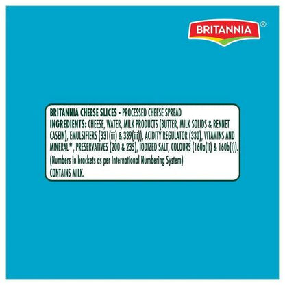 Britannia Cheese Slice 180 gm