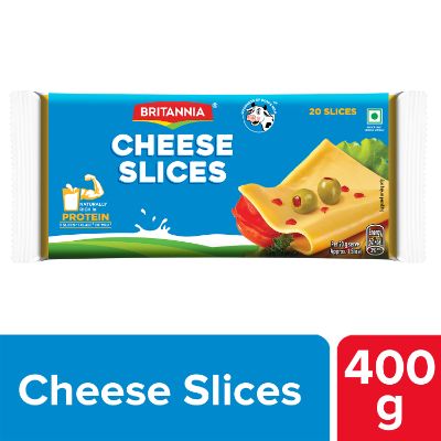 Britannia Cheese Slice 400 gm