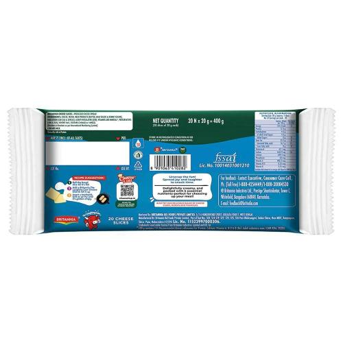Britannia Cheese Slice 400 gm