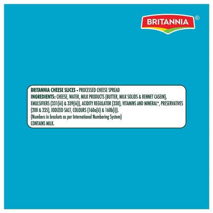 Britannia Cheese Slice 400 gm