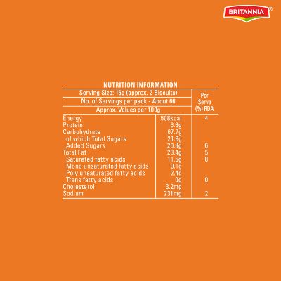 Britannia Goodday Cashew Cookies 1 Kg