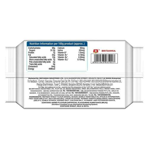 Britannia Milk Bikis Plain Biscuit 170 gm