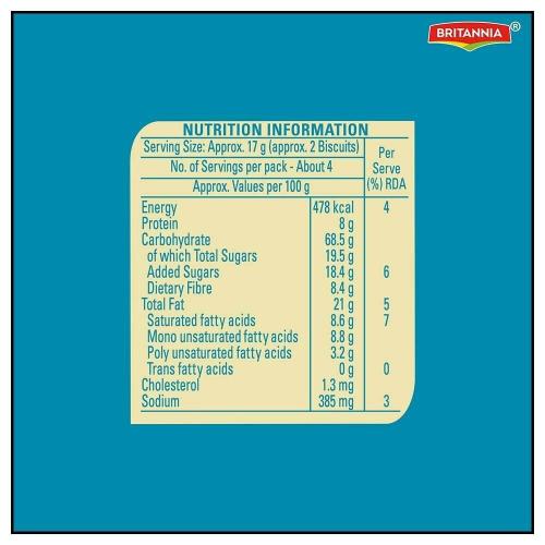 Britannia Nutri Choice Heavens 75 g (milk almonds)