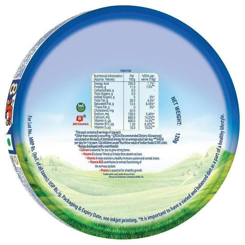 Britannia The Laughing Cow Cheese Round Box 120 g
