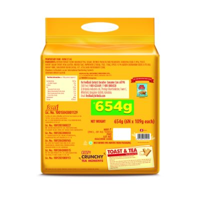 Britannia Toastea Premium Rusk 654 gm