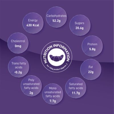 Britannia Treat Croissant Cocoa Cream 47 Gm
