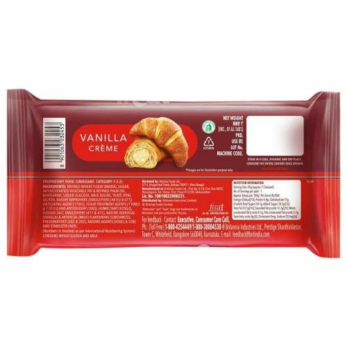 Britannia Treat Croissant Vanilla Cream 47 g
