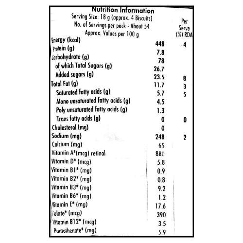 Britannia Vita Marie Gold Biscuits 978 Gm