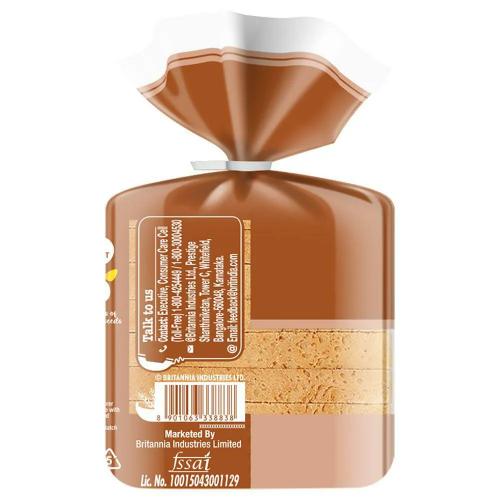 Britannia Whole Wheat Brown Bread 200 gm