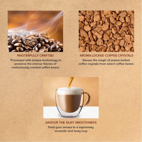 Bru Gold Freeze Dried Coffee Jar 100 Gm