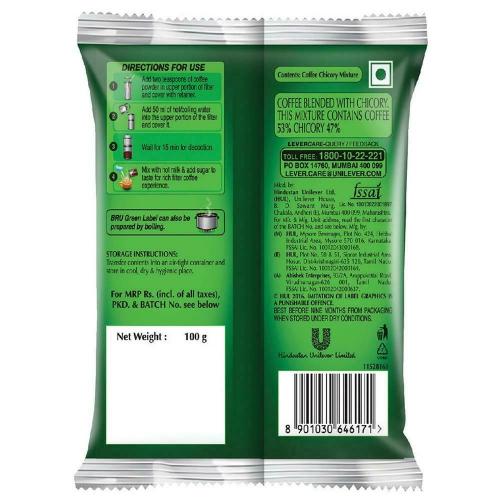 Bru Green Label Coffee 100 g