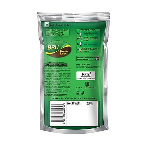 Bru Green Label Filter Coffee 200 Gm