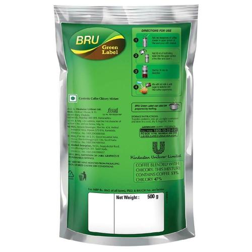 Bru Green Label Filter Coffee 500 Gm