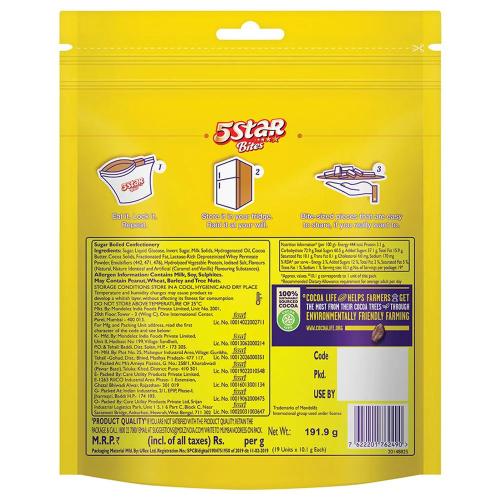 Cadbury 5 Star Chocolate Home Treats 252 g