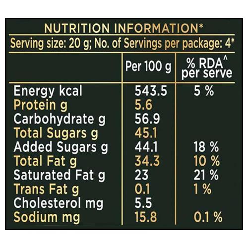 Cadbury Bournville 50% Cocoa Dark Chocolate Bar 80 gm