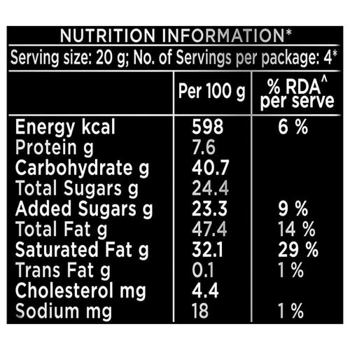 Cadbury Bournville 70% Dark Chocolate 80 Gm