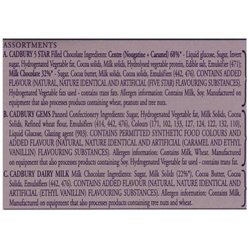 Cadbury Celebrations Assorted Chocolates Gift Box 120.2 g