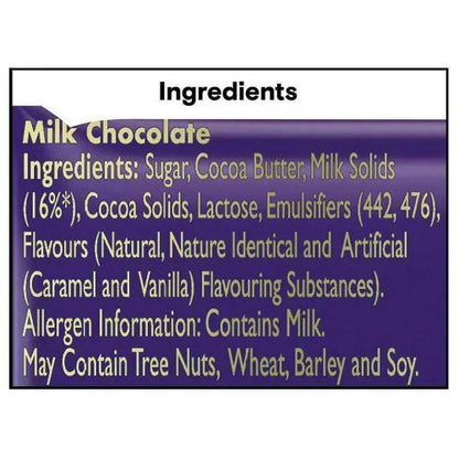 Cadbury Dairy Milk Chocolate Bar 11.5 Gm