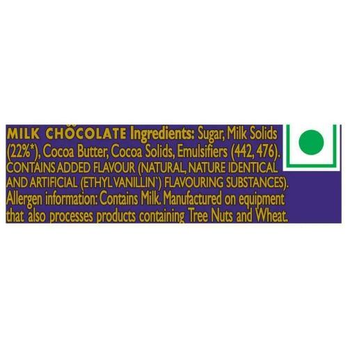 Cadbury Dairy Milk Chocolate Bar 21 Gm