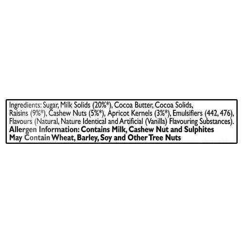 Cadbury Fruit And Nut Chocolate Bar 55 gm