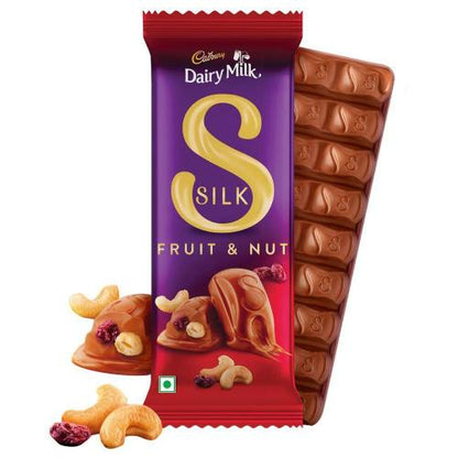 Cadbury Fruit And Nut Chocolate Bar 55 Gm