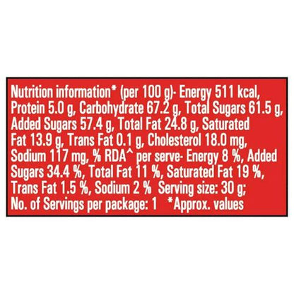 Cadbury Nutties Chocolate 30 g