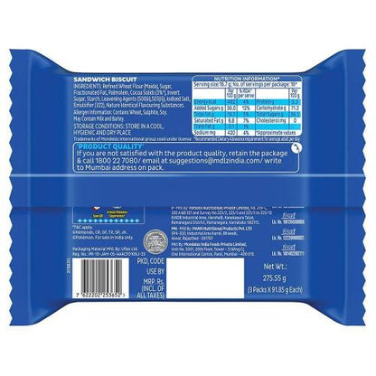 Cadbury Oreo Choco Biscuits 275.55 gm