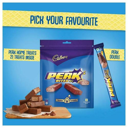 Cadbury Perk Chocolate Home Treats Standy Pouch 115 gm