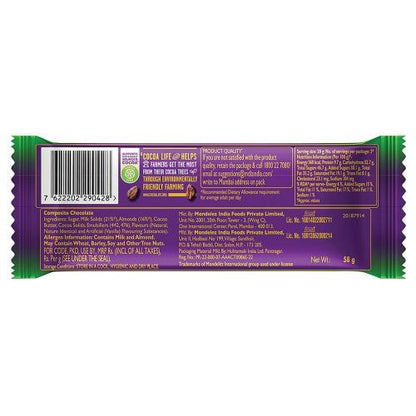 Cadbury Roast Almond Chocolate Bar 55 gm